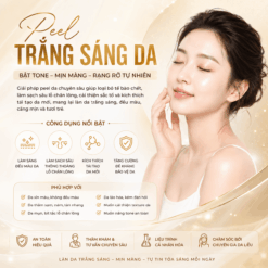 Peel da trắng sáng